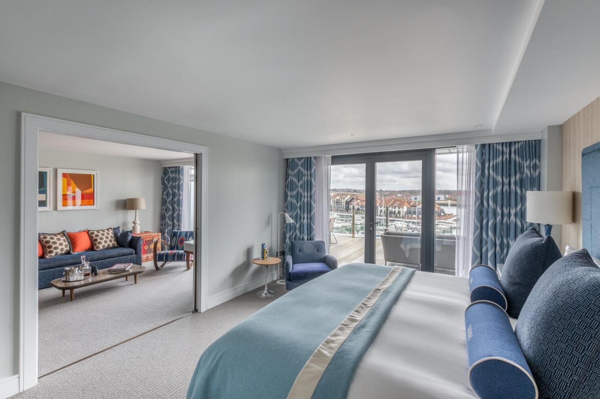 Harbour Hotel & Spa Southampton Bilik gambar A bedroom at the hotel