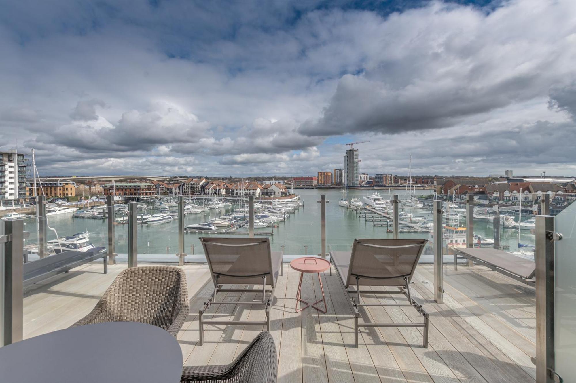Harbour Hotel & Spa Southampton Bilik gambar View from the rooftop